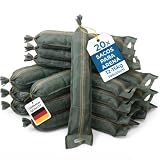 TK THERMALKING 20 Sacos de arena contra inundaciones vacíos – Saco para las puertas de los sótanos – Bolsas con asa (25 x 100 cm)