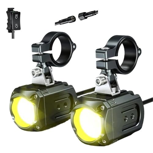 Projecteur pour Moto BMW R1200GS kit antibrouillard LED avec supports et faisceau électrique