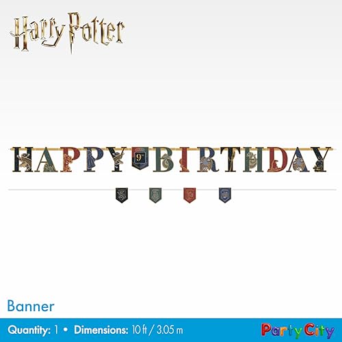 Party City Officially Licensed Warner Bros. Harry Potter Pre-K/Kindergarten Birthday Decor Kit by Party City - Used condition - Image 2