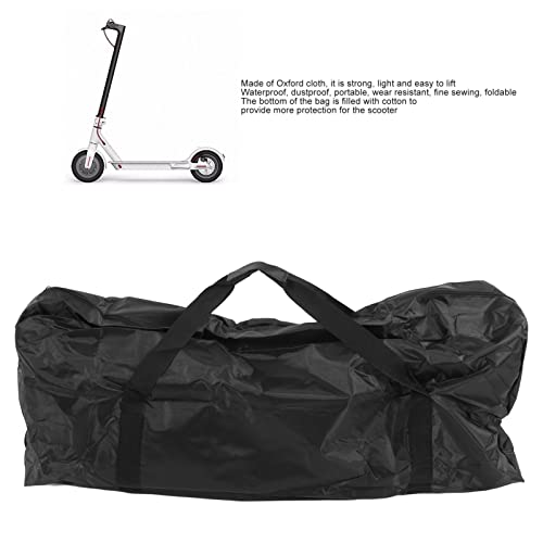 XHIKOWAT Electric Scooter Carrying Bag, Portable Handbag Scooter Storage Bag Water Foldable Backpack Handbag for Mijia,Electric Scooter Accessories - Thumbnail 5