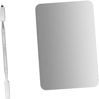 Paleta de mezcla de herramientas y equipos de...