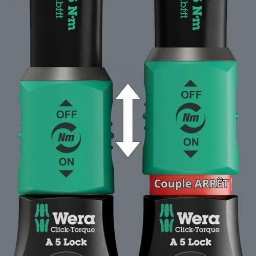 Verrouillage Wera Click Torque A5 05075690001 - vue 4