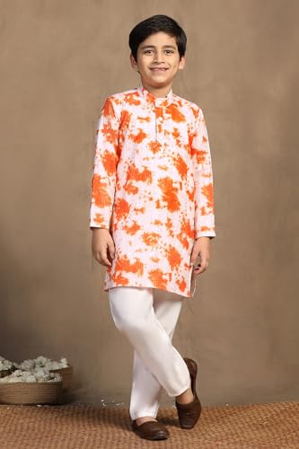 Image of Fashion Dream Boys Cotton Blend Geometric Kurta Pyjama Set|Boy Kurta Set|Kurta Pyjama Set|Ethnic Set|Kurta Pyjama|Ethnic Set|Kurta And Payjama Set|Kurta Set