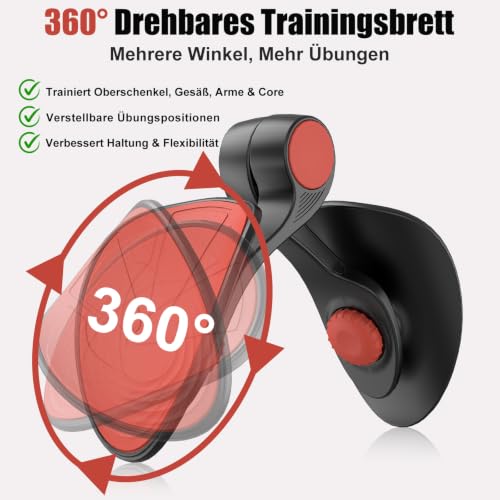 Oberschenkeltrainer 16 kg Beckenbodentrainer für Männer und Damen, Beinpresse für Zuhause und Beintrainer, Beckenboden Trainingsgerät, Kegel Trainer für Postpartale Erholung, Gesäßtrainer mit Band