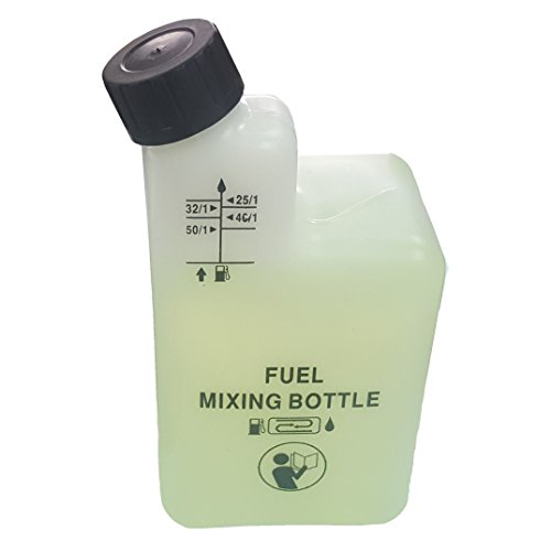 RA Fuel & Oil Mixing Bottle for 2 Stroke engined &Fuel Funnel with Micron Screen Fuel Filter for Extending The Life of Chainsaw, Trimmer, Blower, Brushcutter and More