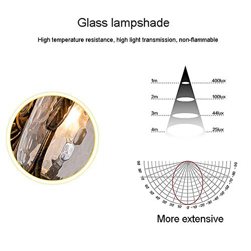 Lampes murales imperméables IP65 rustiques pour éclairage extérieur - 6