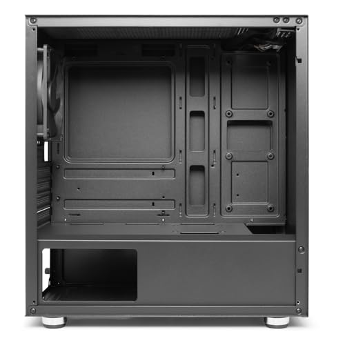 Gabinete Gamer Pichau HX300 Glass Preto, PG-HX3-G01