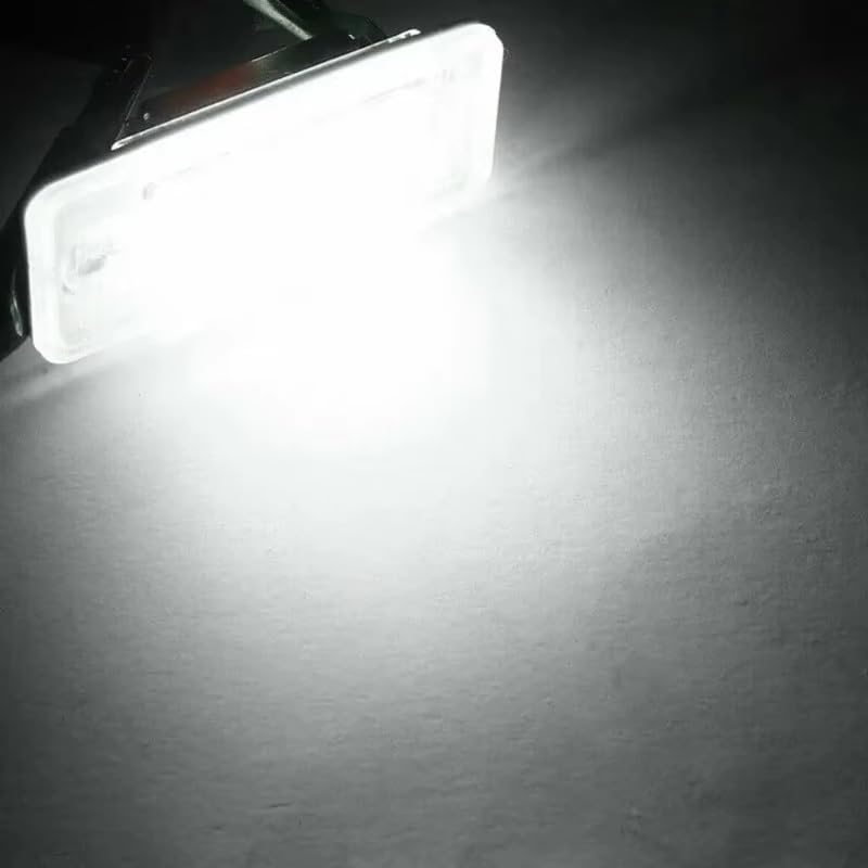 Luz de matrícula para RS6 C6 2009-2011 pack de 2 lámparas traseras 5