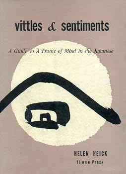 Paperback Vittles & sentiments: A guide to a frame of mind in the Japanese Book