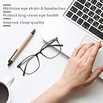 Gaoye Ultralight Blue Light Glasses for Women - Computer Protection Glasses for All Day Comfort - Anti UV Glare & Eyestrain - Image 5