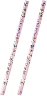 Sanrio 566152 Pencil Pack, 2B, Hello Kitty, Hello Kitty, 0.3 x 0.3 x 6.9 inches (0.8 x 0.8 x 17.6 cm), Kids Learning Stationery, Character