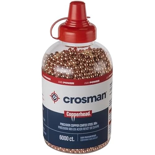 Crosman Copperhead 4.5mm Copper-Coated Steel BBS
