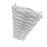 Round Air Fryer Rack With Legs Stackable Grid Grilling Rack Stainless Steel Anti-corrosion For Home Kitchen Oven Steamer Cooker(15cm)