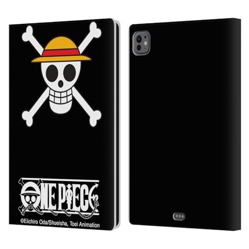 Coque One Piece iPad Pro 11 M4 étui cuir premium art graphique Head Case