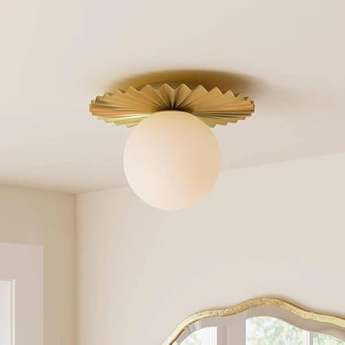 LYMSXAZOU Modern Bubble Chandelier Light Fixture– 6/10 Milk Glass Pendant Light, Adjustable Height, Dimmable Lighting for Living Dining Room Bedroom Entryway