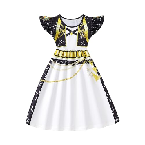 Girls Pop Singer Dress Kids Fashion Singers Outfit Cute Cute Cartoon Dresses Up Dance and Sing Stage Performace Clothes Birthday Gift