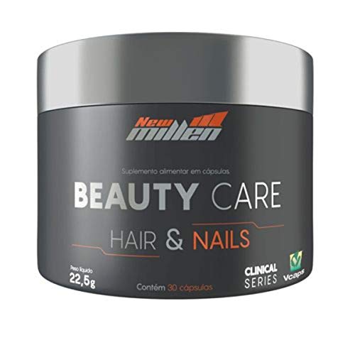 New Millen Beauty Care Hair & Nails Pote 30 Cápsulas