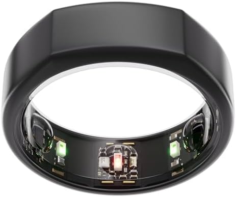 Oura Gen3 Heritage Smart Ring - Size 7, Stealth | Sleep, Heart
