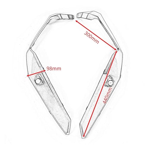 Couvercle de marchepied inférieur pour XADV 750 2021-2023 carénage moto