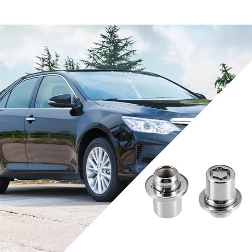 Tornillos llanta Toyota Camry y Sienna 2005-2023 juego antirrobo M12x1.5 con llave de seguridad 4