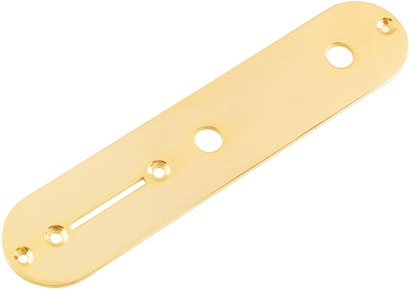 Rubatone Guitar Control Plate for Fender Tele Telecaster Squier Style Electric Guitar Metal 34.2mm Width Gold.