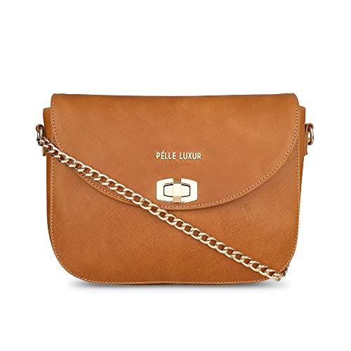 Sac à bandoulière en cuir compact pour femme qui libère les mains