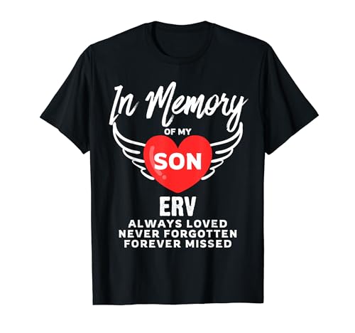 In Memory of Son Erv - Monumento personalizado personalizado Camiseta