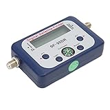 [Señal de seguimiento] Conecte el detector de satélite a su LNB y el receptor a la antena de TV del detector de fuerza para rastrear la configuración más clara para el satélite que desea sintonizar.