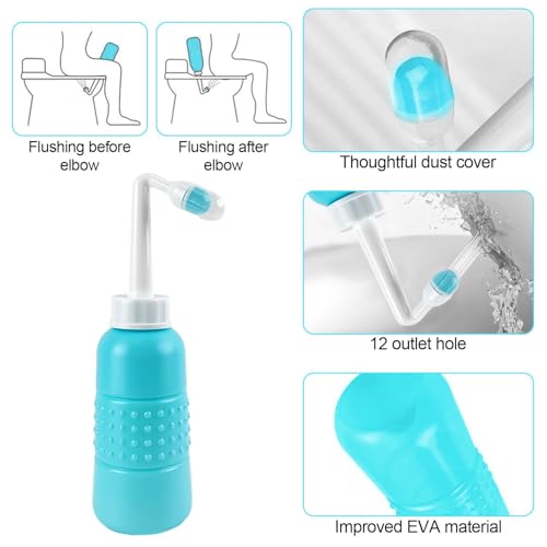 3 Stück WC-Hilfsmittel, Toilet Cleaner, Toilettenhilfe zum Abwischen des Gesäßes, Toilettenreiniger, für Menschen Übergewicht, Ältere und Behinderte, Bottom Buddy Wisch Hilfe für Badezimmer