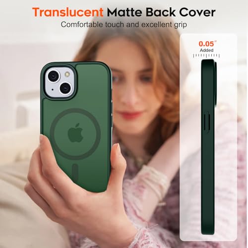 zapica Magnetic for iPhone 15 Plus Case & iPhone 14 Plus Case, Forest Green by zapica - Used condition - Image 7