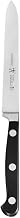 ZWILLING J.A. HENCKELS International 31160-131 Classic Serrated Utility Knife, 5-inch, Black/Stainless Steel