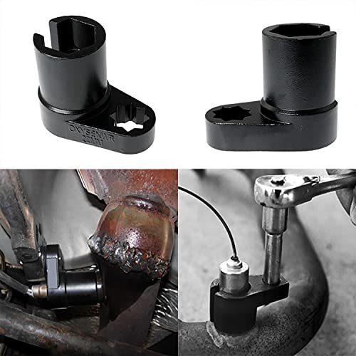 Dzs Elec Oxygen Sensor Socket 1/2" Drive X 7/8" Oxygen Sensor Socket Wrench Remover Tool And Thread Chaser #TOP5