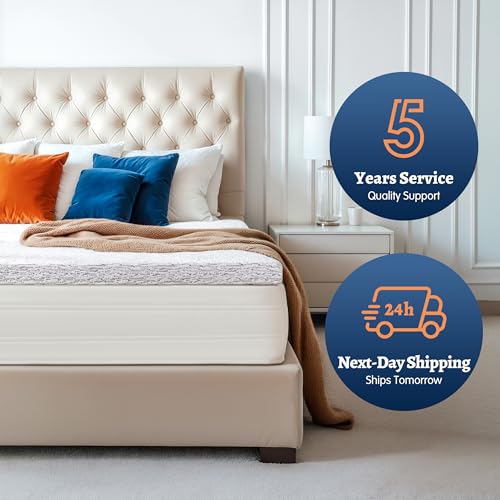 Subrtex Mattress Topper Twin XL, 4 Inch Memory Foam Mattress Topper for College Dorm, Soft Bed Topper with Removable Washable Cover, CertiPUR-US Certified
