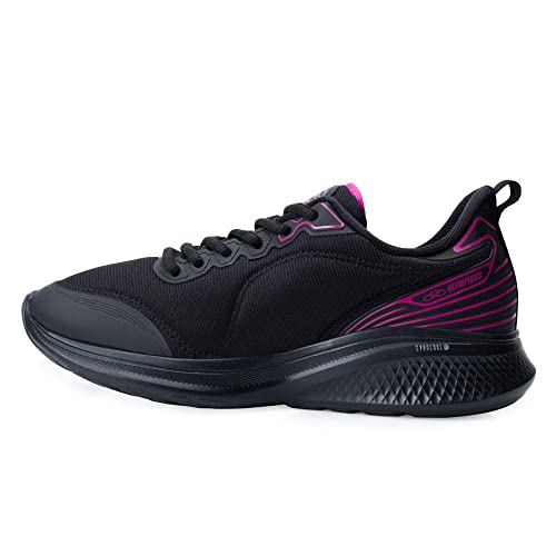 Tênis Relax, Olympikus, Feminino, Preto, 33