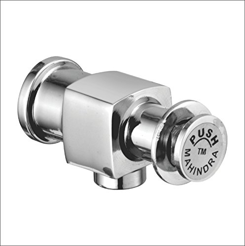 Kamal Brass Regular Push Cock | Anti Corrosive | Rust Proof | Stunning & Shimmering - Silver (Pack of 1) (B01A39753M) Amazon Price History, Amazon Price Tracker