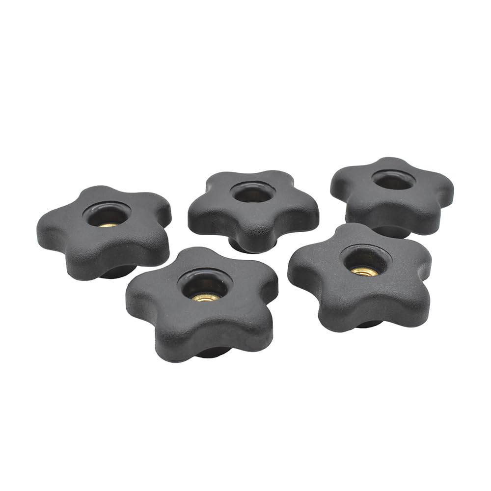 Big Horn 19709B-5Pk 5 Star Thru Knob 3/8 X 16 (5/Pk)