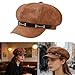 MODODO Dark Berets Decorative Chain Painter Hat Unisex Cabbie Hat for Outdoor Leisure Photo Props Unisex Fashion Accessory