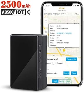 GPS Tracker for Vehicles, 2500mAh IoT Real-time GPS Tracking Device for Car NB-IoT