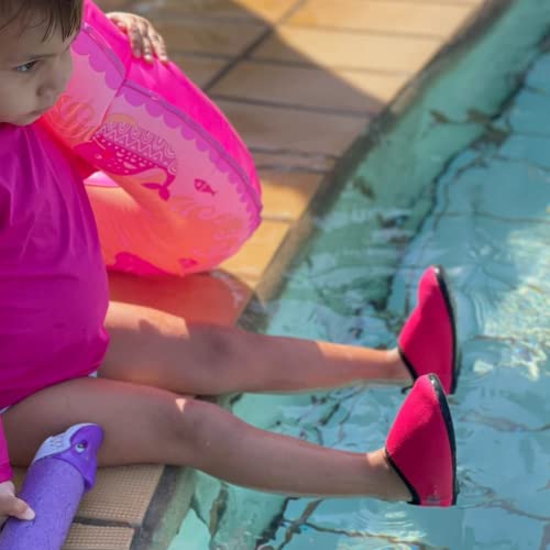 Sapatinha Tenis Infantil Antiderrapente Praia Piscina Duck Way (21/22, Rosa)
