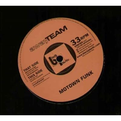 AWAY TEAM - MOTOWN FUNK - 12 inch vinyl