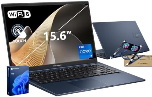 ASUS Vivobook 15 Touchscreen Business Laptop, 16GB RAM, 512GB SSD...