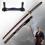Swords and more – One Piece - Holzschwerter (Shuusui) Katana aus Holz mit Sche