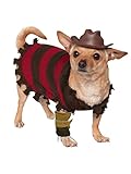Rubies A Nightmare on Elm Street: Freddy Krueger Pet Costume for Dogs or Cats, Small