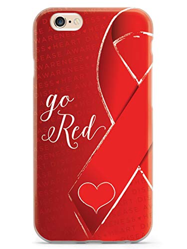 Inspired Cases - Go Red for Heart Disease Awareness Case マルチカラー IC-1859-IPHONE6PLUS
