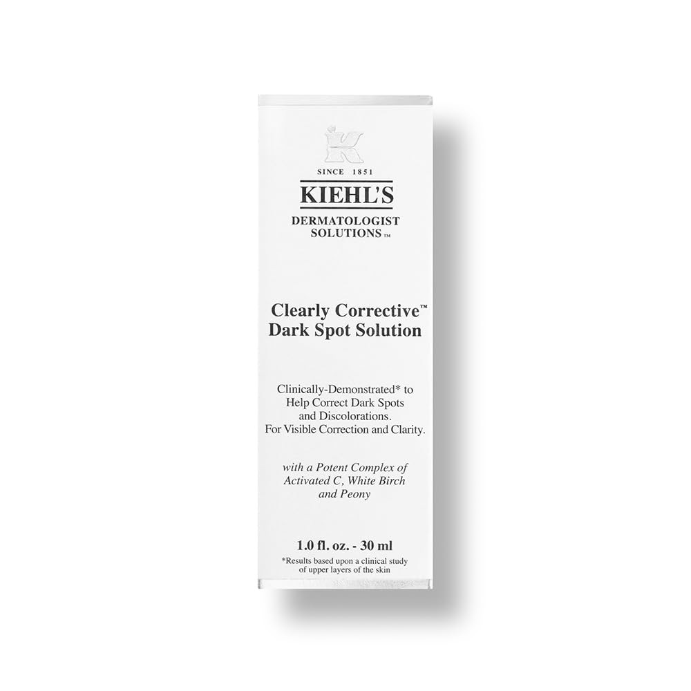 Kiehl's Clearly Corrective Dark Spot Solution for Unisex, 1.7 Fl Oz
