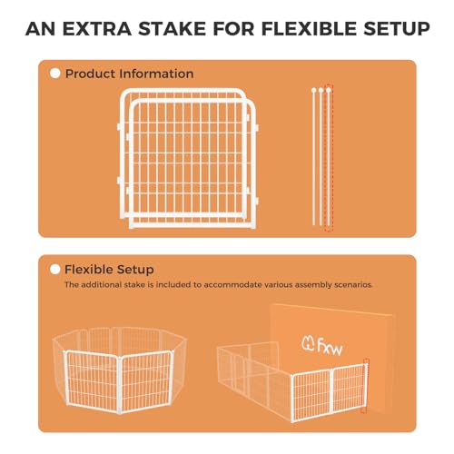 image for FXW Homeplus Unleashed Indoor Dog Playpen - Stress-Free and Safe Play,