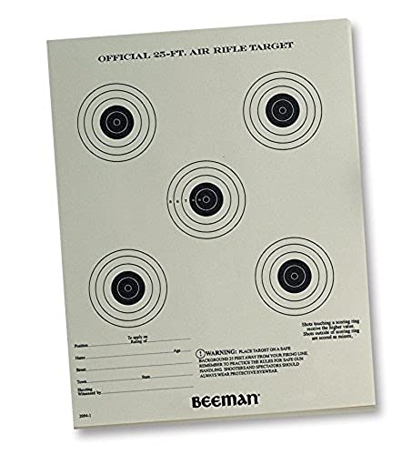Beeman Paper Targets (Pack of 25)