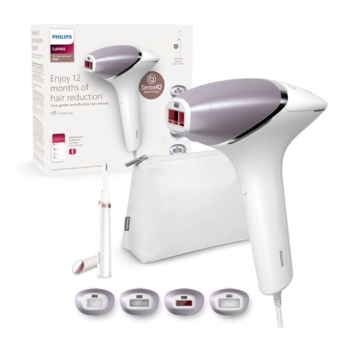 Épilateur à lumière pulsée Philips Lumea Prestige avec tondeuse-stylo Satin Compact (Modèle BRI949/00)