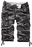 Trooper Legend 3/4 Shorts Lightning Edition Blackcamo - 4XL