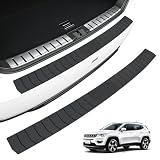 SINGARO Car Rear Bumper Protector, 41.5inch x3.6inch Car/SUV/Trunk Universal Rubber Anti-Scratch Trunk Exterior Accessories